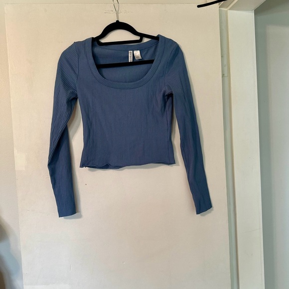 H&M Ribbed Square Neck Top - Picture 6 of 12